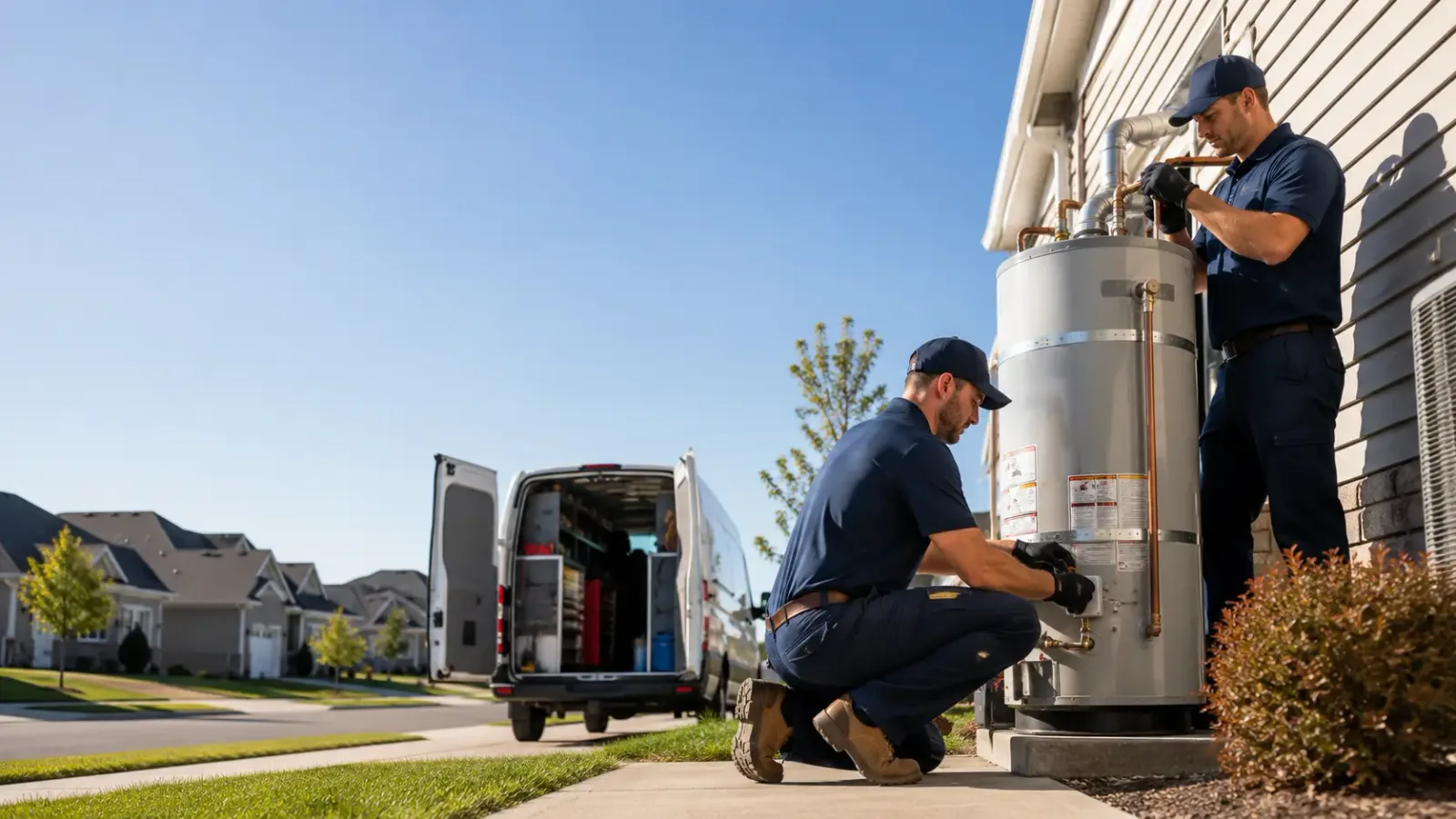 Water Heater Installation in Waterbury, NE